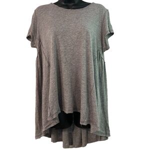 We the Free | Gray Flowy Top | Small